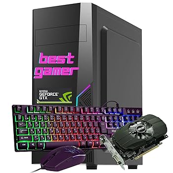 入門　ゲーミングpc 10105f gtx1650 マイクラ　フォートナイト○ Amazon.co.jp: 【整備済み品】WaffleMK ゲーミングPC タワー型